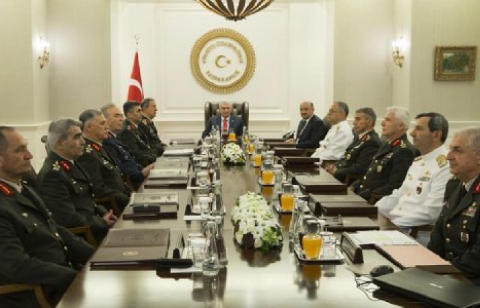 Turkey's Supreme Military Council meets for first time since failed coup