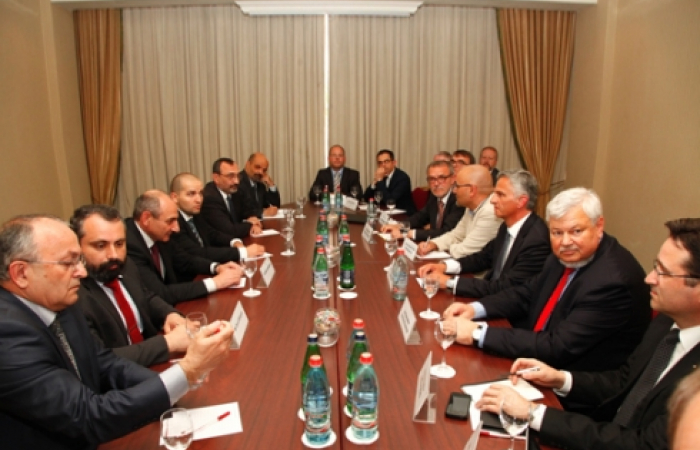 Burkhalter in Armenia (Updated). Swiss President had discussions with the Armenian President, and with the leadership of the self-declared NKR.