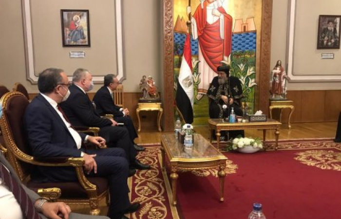 Armenian Foreign Minister meets Coptic Pope Tawadros II