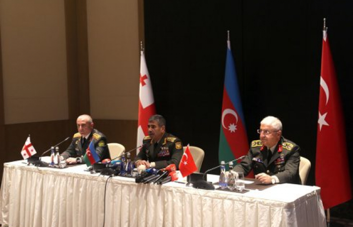 Military chiefs of Turkey, Azerbaijan and Georgia hold trilateral meeting in Baku