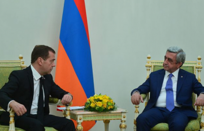Medvedev and Sargsyan meet in Yerevan, discuss Karabakh