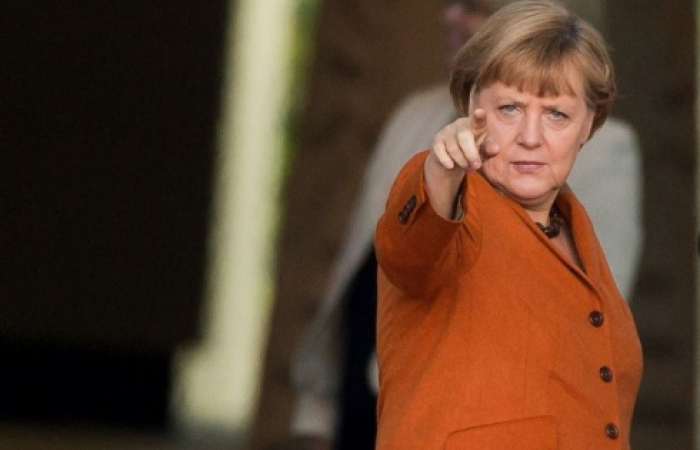 Merkel accuses Russia of interference in Eastern Europe.