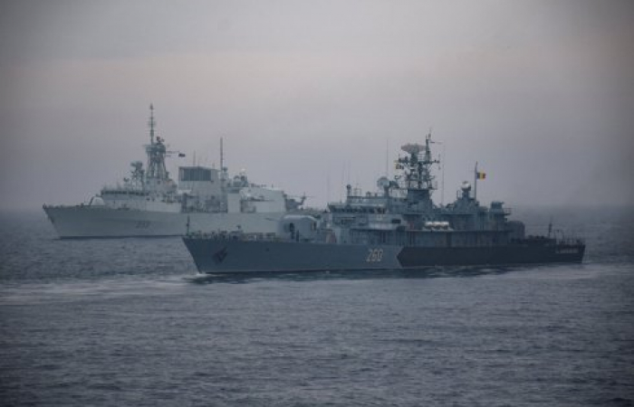 Учения НАТО с военно-морским флотом Румынии в Черном море