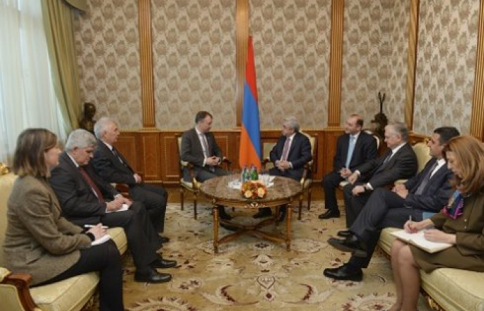 EU envoy meets Armenian president at the end of regional tour