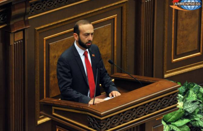 Ararat Mirzoyan elected as Speaker of the new Armenian parliament