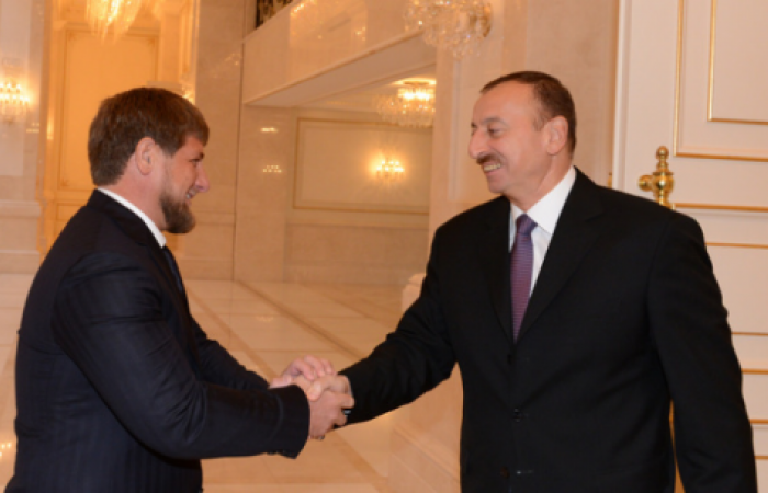 Kadyrov on an official visit to Azerbaijan. The visit is part of the Azerbaijani governments' efforts to cultivate relations with North Caucasus neighbours.
